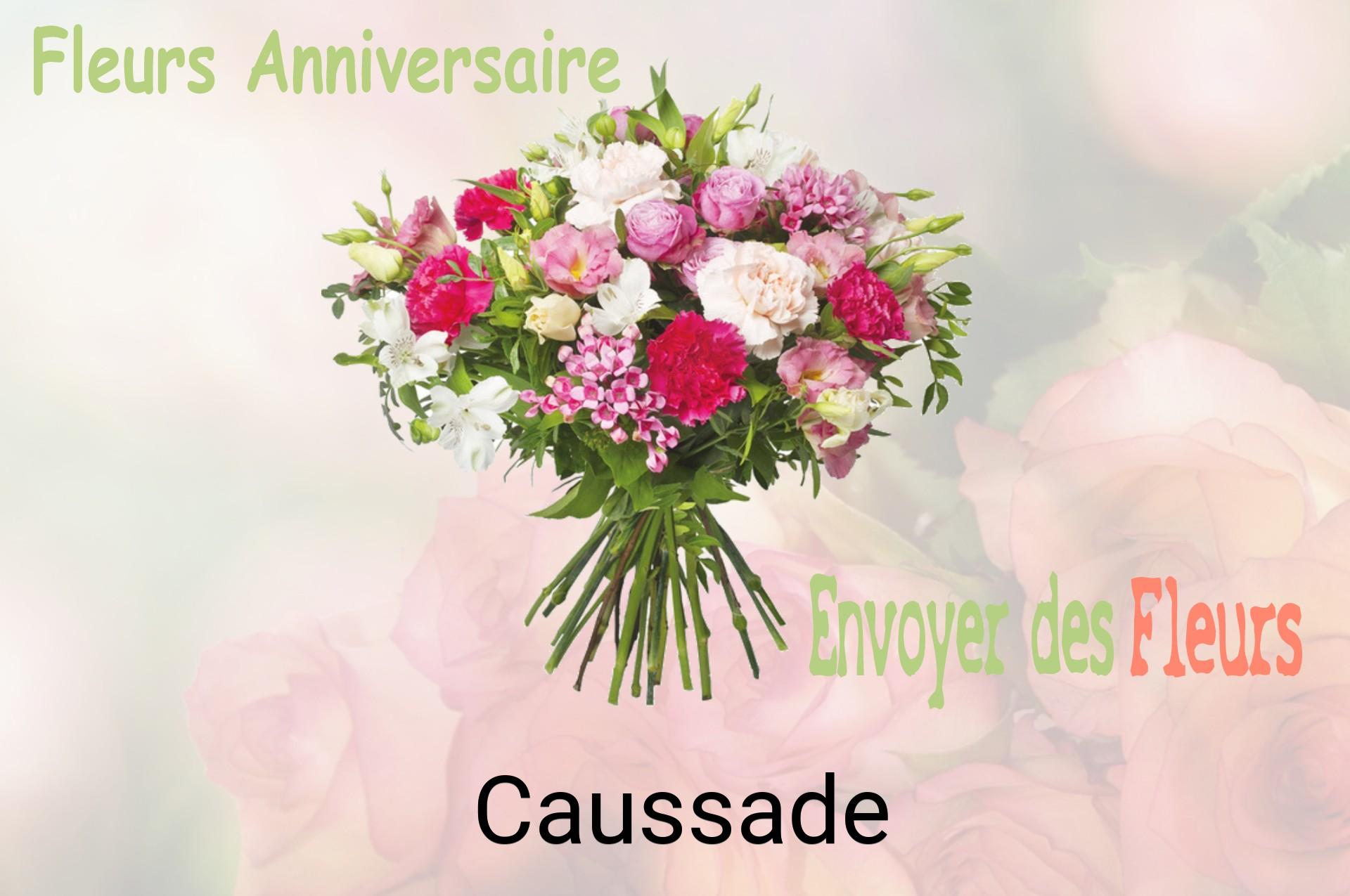 Bouquet de fleurs d’anniversaire livré à Caussade